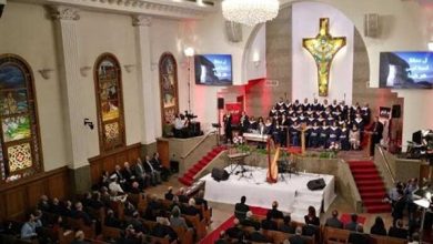 الإنجيلية في مصر تنعي ضحايا اعتداء كنيسة الكونغو  
كوماند: الطائفة الإنجيلية بمصر تودع ضحايا الهجوم الإرهابي  
مصر: الإنجيلية تعبر عن حزنها لضحايا الاعتداء في الكونغو  
التعبير عن الألم: الطائفة الإنجيلية بمصر تنعي ضحايا الكنيسة بالكونغو