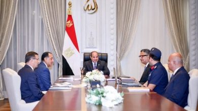 الرئيس السيسي يبرز ضرورة التنسيق بين أجهزة الدولة في قضية الأمن الغذائي