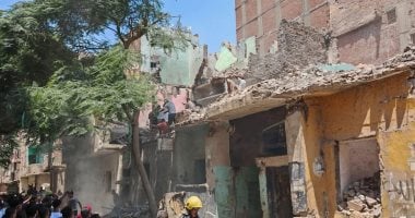انهيار عقار بمصر القديمة بعد تسلل 4 عمال لسرقته