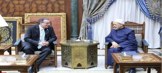 بحث شيخ الأزهر مع رئيس الجهاز المركزي للتنظيم والإدارة مراحل تعيين 40 ألف معلم
