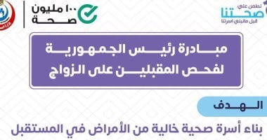 تحاليل ما قبل الزواج تضمن الخصوصية الكاملة وفق تصريح وزارة الصحة
