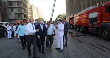 تشكل لجنة هندسية لتقييم تأثير حريق سنترال رمسيس على المبنى