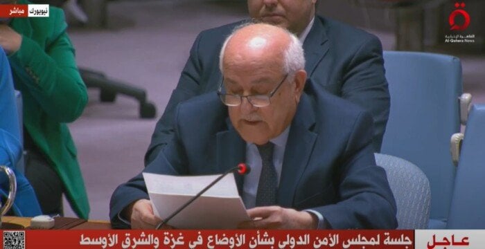 تعزيز جهود مصر لوقف إطلاق النار في غزة حسب مندوب فلسطين بالأمم المتحدة