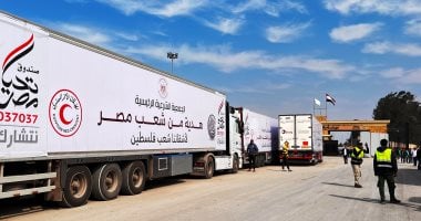 القاهرة الإخبارية: دخول 166 شاحنة مساعدات إلى غزة عبر معبرى "زكيم" و"كرم أبو سالم"