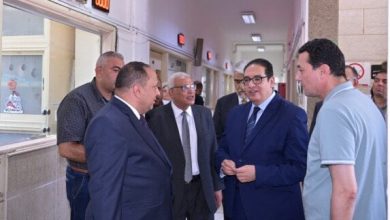 رئيس جامعة القاهرة يزور معامل التنسيق الإلكتروني للكليات المختلفة