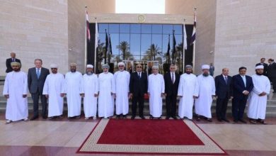 زيارة وفد قضائي من سلطنة عُمان إلى وزير العدل