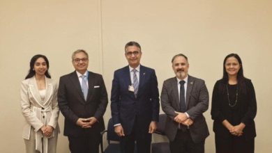 لقاء وزير التموين مع مديرة المعهد الوطني للمترولوجيا والجودة البرازيلية