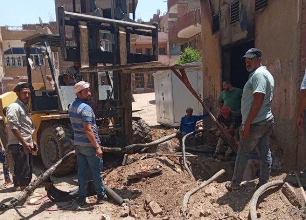 محافظة الجيزة تؤكد عدم نشوب حريق بمحطة كهرباء شبرامنت