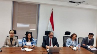 نائب وزير الخارجية يعاين تجهيزات انتخابات مجلس الشيوخ بالخارج