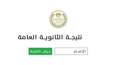 نتائج الثانوية العامة 2025 متاحة بالاسم ورقم الجلوس عبر الرابط الرسمي المباشر