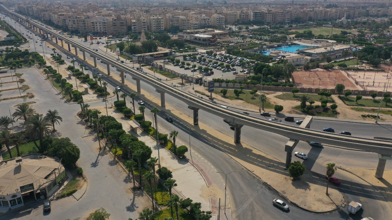 المشروع يعمل على تقليل الازدحام المشروع يعمل على تقليل الازدحام