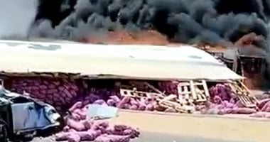 وفاة حالتين و18 إصابة خطيرة.. ننشر أسماء ضحايا حادث طريق مطروح