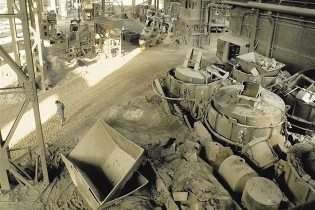 أزمة مصنع الحديد والصلب بحلوان تنهي الهدم بعد عرضها على الرئيس