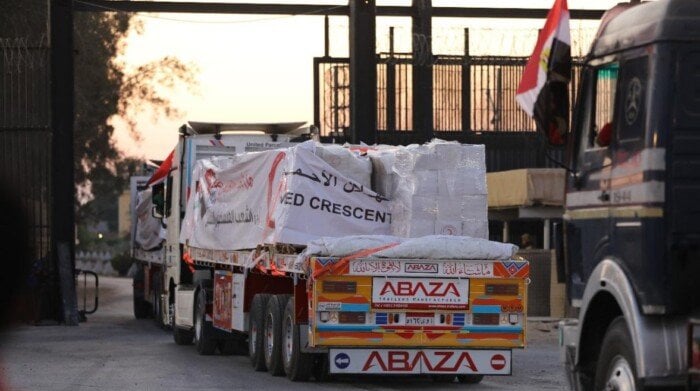 إطلاق القافلة 23 من «زاد العزة» بمساعدات ضخمة لقطاع غزة بوزن 3700 طن