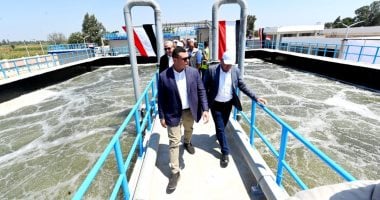 وزير الإسكان يكشف: محطة معالجة صرف صحى نهطاي تخدم 9 قرى بمركز زفتى