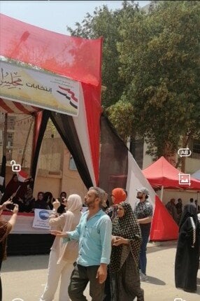 إقبال ملحوظ من النساء والشباب في لجان الهرم بانتخابات الشيوخ 2025