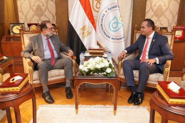 اجتماع رئيسي «الرعاية الصحية» و«سلامة الغذاء» حول تنفيذ بروتوكول التعاون المشترك