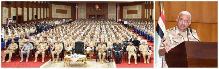 اجتمع القائد العام للقوات المسلحة مع مقاتلي المنطقة الغربية العسكرية
