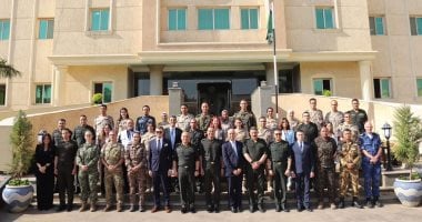 القوات المسلحة تختتم فعاليات الدورة التدريبية الدولية لحماية المدنيين بمهام الأمم المتحدة والقانون الدولى للهجرة