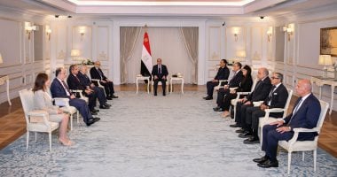 الرئيس السيسى يستقبل نواف سلام ويؤكد دعم مصر لجهود لبنان فى استعادة الاستقرار