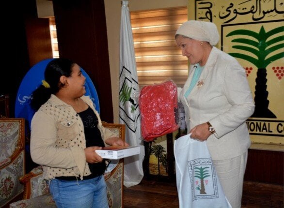 الطفلة هايدي تُعيّن سفيرة لمجلس الطفولة والأمومة بالرحمة