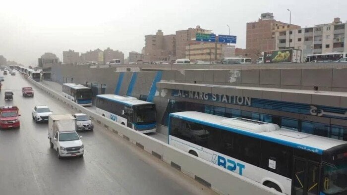 «النقل» تكشف عن تعديل مواعيد تشغيل الأتوبيس الترددي