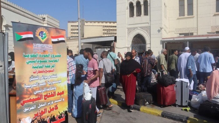 انطلاق الرحلة الثامنة لنقل الأشقاء السودانيين تحت شعار «شكرًا مصر»