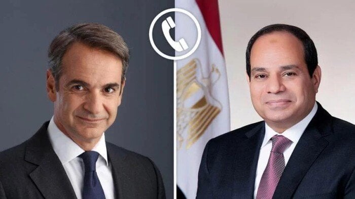 تأكيد السيسي ورئيس وزراء اليونان على إعادة إعمار غزة بشكل فوري