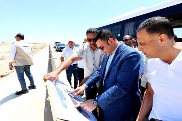 تفقد وزير الإسكان مشروعات المرحلة العاجلة للأراضي البديلة بـ «شمس الحكمة»