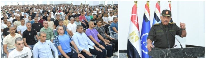 تفقد وزير الدفاع اختبارات القبول بالأكاديمية والكليات العسكرية