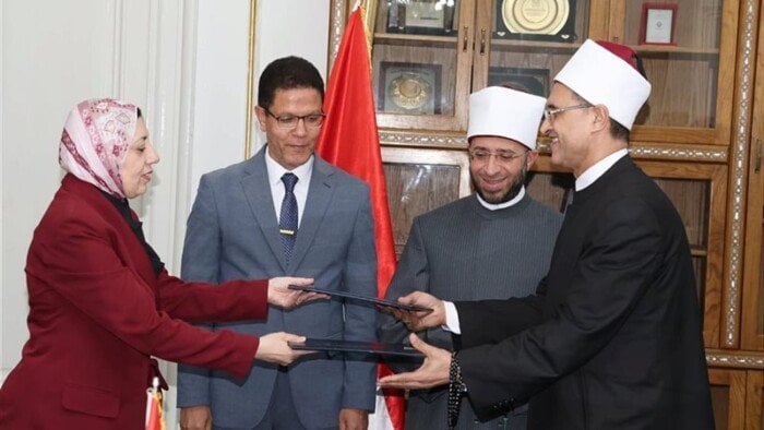 توقيع بروتوكول تعاون بين وزير الأوقاف ورئيس جامعة بنها