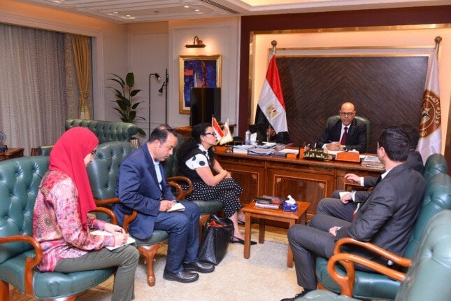 جبران يستعرض مع «ماجنت بلتون» آفاق التعاون في تطوير الموارد البشرية والتطوير المهني