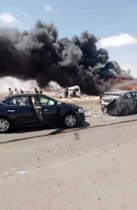 حادث طريق «الإسكندرية - مطروح» يسفر عن 18 مصابًا وحالتي وفاة