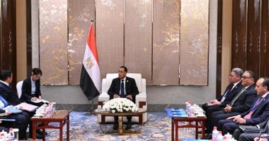 رئيس الوزراء يلتقى رئيس شركة "TBEA" الصينية المتخصصة فى هندسة الطاقة