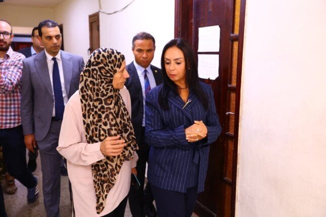 زيارة مفاجئة لوزيرة التضامن لجمعية السيدة نفيسة لرعاية اليتيمات بحلوان تأكيدًا على جودة الخدمات