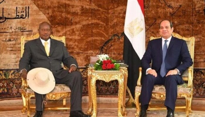 شكر الرئيس الأوغندي السيسي لدعمه بلاده بالأمصال