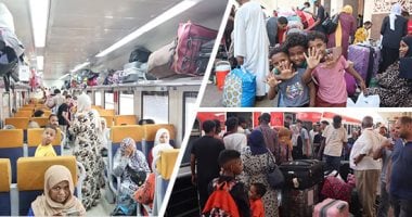 من دياركم لدياركم.. قطار العودة الطوعية ينقل الأشقاء السودانيين لبلادهم.. فيديو