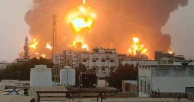 قصف إسرائيلى يستهدف منطقة المجمع الرئاسى فى العاصمة اليمنية صنعاء