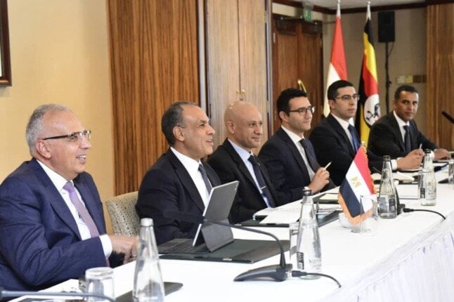 لقاء وزير الخارجية والهجرة مع وزير الدولة الأوغندي للشئون الخارجية