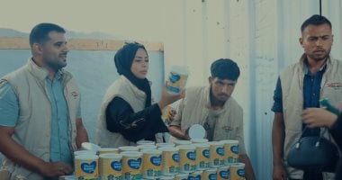 مصر تواصل دعم أطفال غزة بتوزيع حليب الأطفال عبر اللجنة المصرية.. فيديو