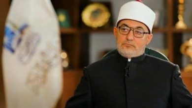 مفتي الجمهورية يدين قرار الاحتلال الإسرائيلي لقطاع غزة وتصعيد خطير في الأوضاع