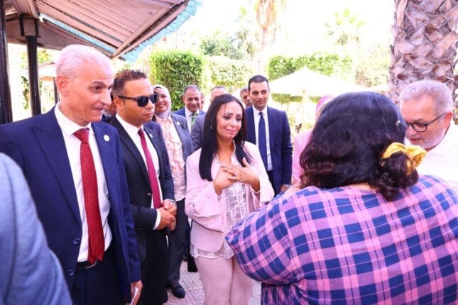 افتتحت وزيرة التضامن الاجتماعي تطوير دار الهداية بالإسكندرية