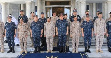 قائد القوات البحرية يلتقى رئيس أركان القوات البحرية الملكية السعودية