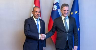 وزير الخارجية يبحث مع رئيس وزراء سلوفينيا مستجدات الأوضاع فى غزة