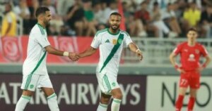 محرز وإيفان تونى يقودان هجوم الأهلي ضد الرياض فى الدوري السعودى