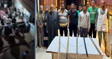 ضبط أطراف مشاجرة عنيفة بسبب الميراث في الشرقية