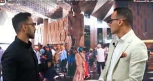 استعراض القطع الأثرية بالبهو العظيم فى المتحف المصرى الكبير.. فيديو