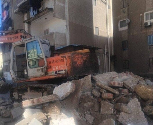 استمرار أعمال تطوير منطقة برسيل بنطاق حي الضواحي ببورسعيد