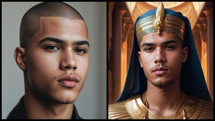 تريند افتتاح المتحف المصرى الكبير.. طريقة تحويل صورتك بالزي الفرعوني بالـAI