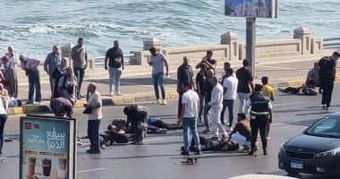 الحبس 5 سنوات للسائق فى حادث دهس كورنيش الشاطبى بالإسكندرية